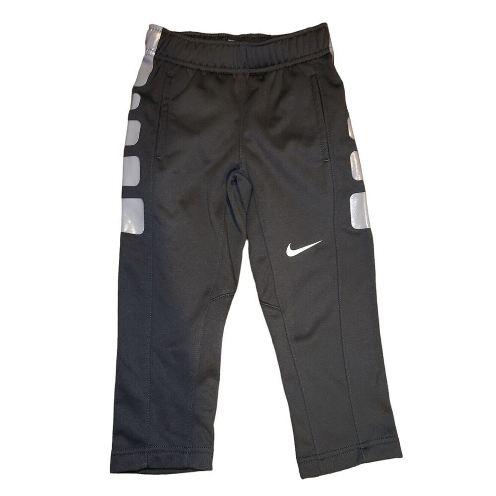 Nike Sz 4 XS Boys Therma-Fit Sweatpants Gray